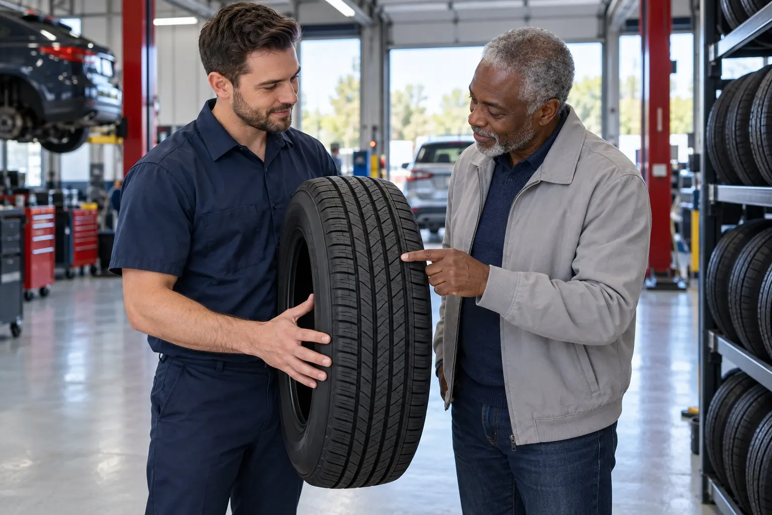 Tires at The Maintenance Club